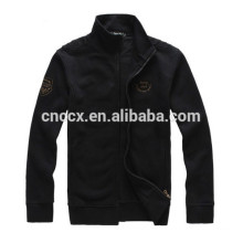 15PKH09 2015 new 80/20 winter thick CVC fleece cardigan zip-up blank hoodies